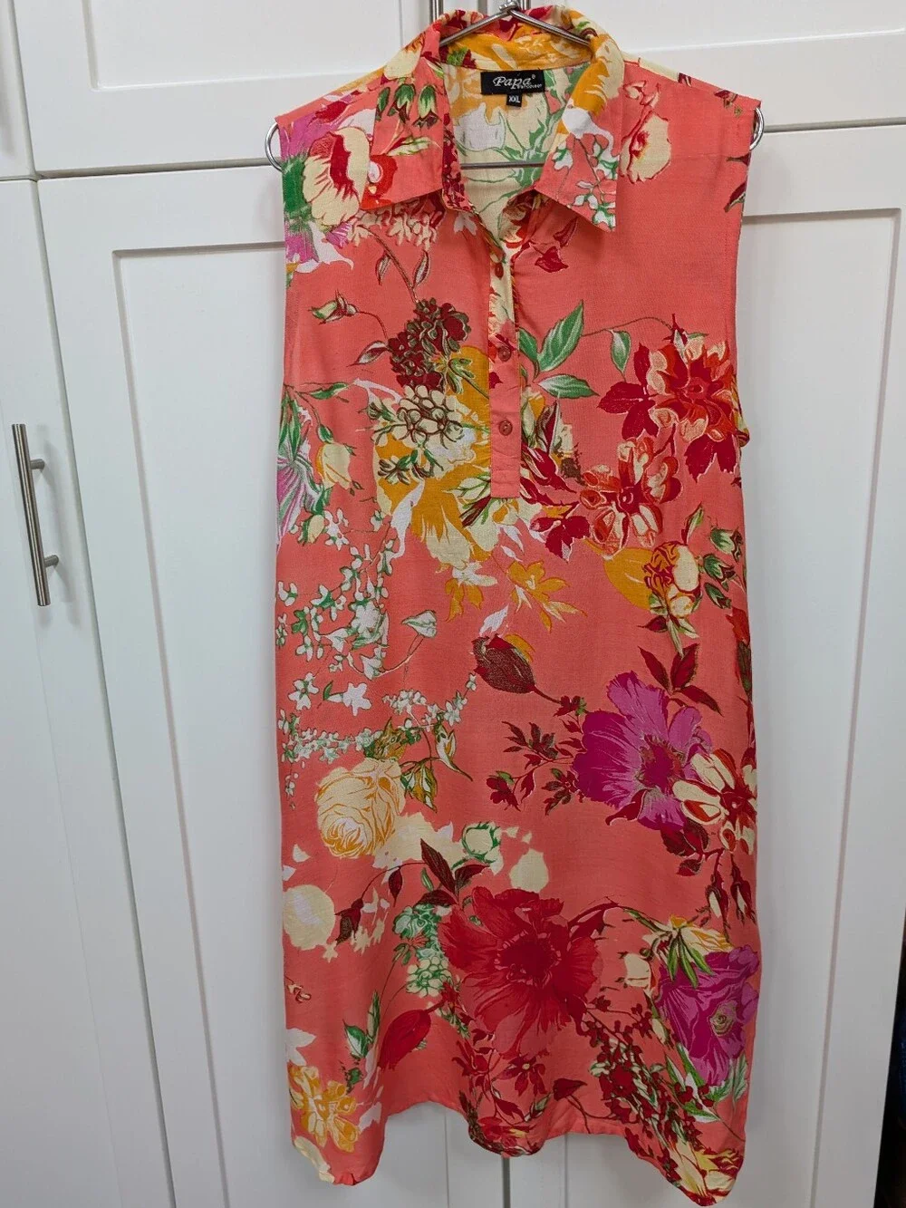 Papa Sleeveless Floral Dress - Picture 10 of 11